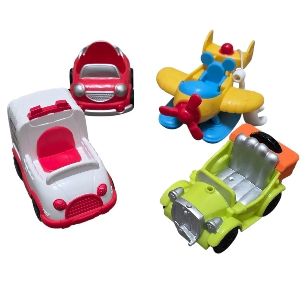 Disney Mickey and Friends Vehicle Playset - Red, Yellow, Green